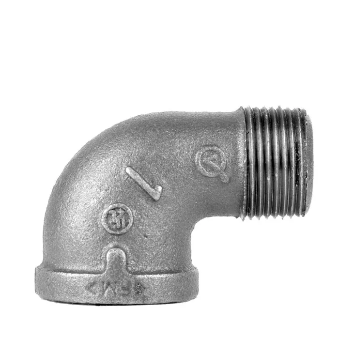 STZ Industries 1 in. FIP each X 1 in. D MIP Black Malleable Iron 90 Degree Street Elbow (Pack of 5)