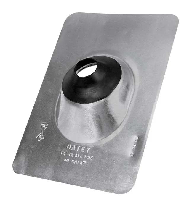 Oatey No-Calk 9 in. W X 12-1/2 in. L Aluminum Roof Flashing Silver (Pack of 6)