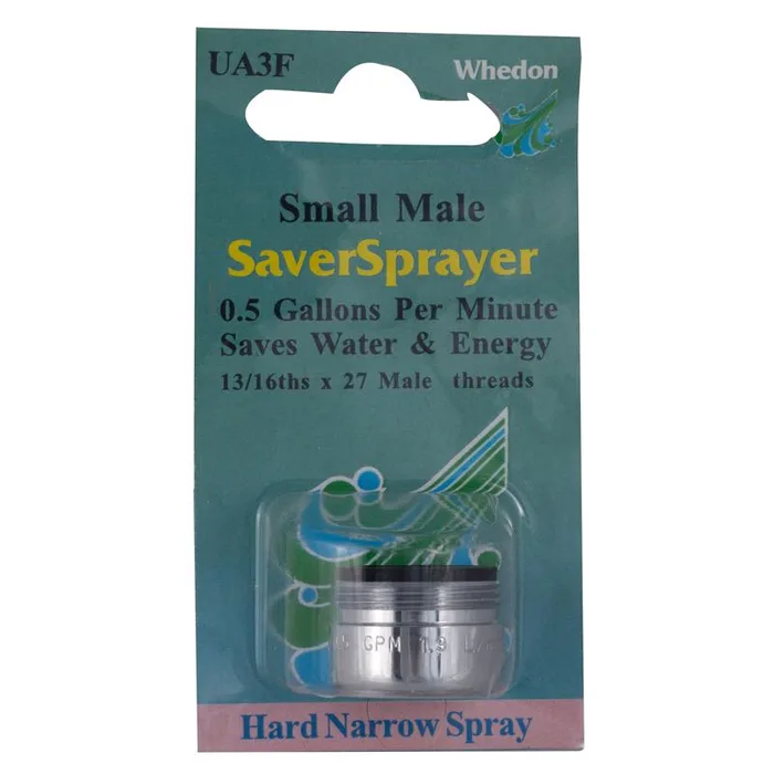 Whedon SaverSprayer Male Thread 13/16 in.-27M Chrome Faucet Aerator