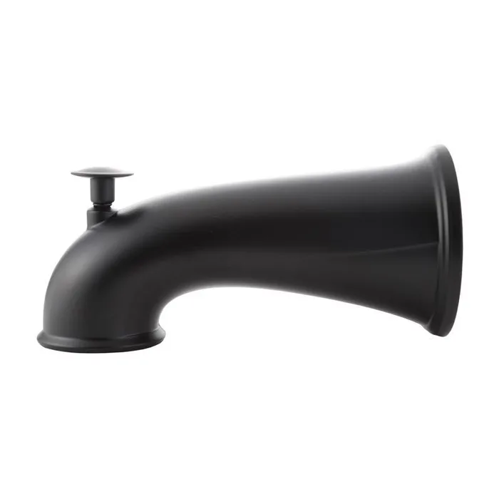 Danco Tub Spout For Universal 6.0 in. L X 3.07 in. W X 3.07 in. H Black Metal 1 pc