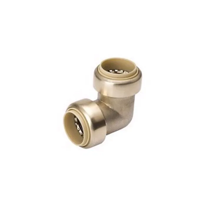 B&K Proline Push to Connect 3/4 in. PTC X 3/4 in. D PTC Brass 90 Degree Elbow