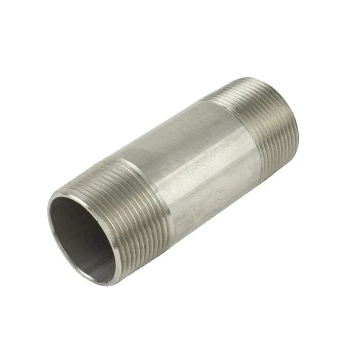 BK Products Proline 1 in. MIP X 1 in. D MIP Stainless Steel 3 in. L Nipple