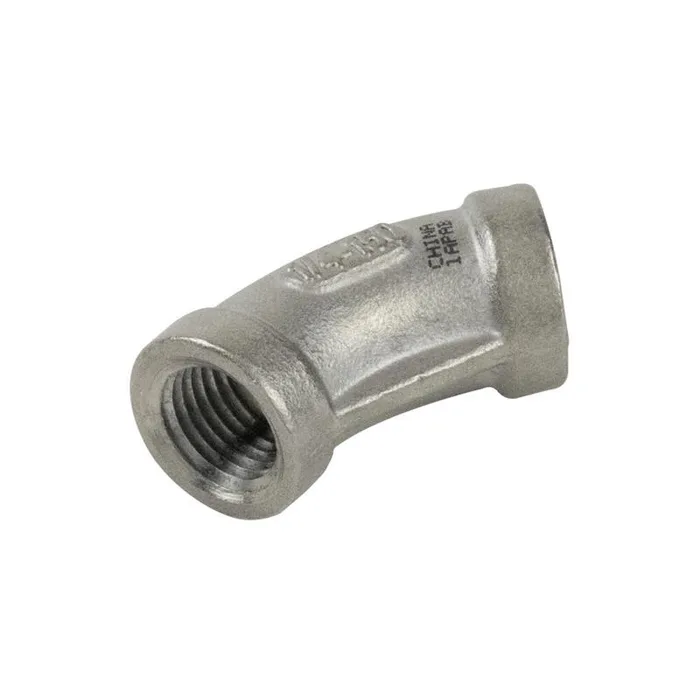 BK Products Proline 1/4 in. FIP X 1/4 in. D FIP Stainless Steel 4 in. L 45 Degree Elbow