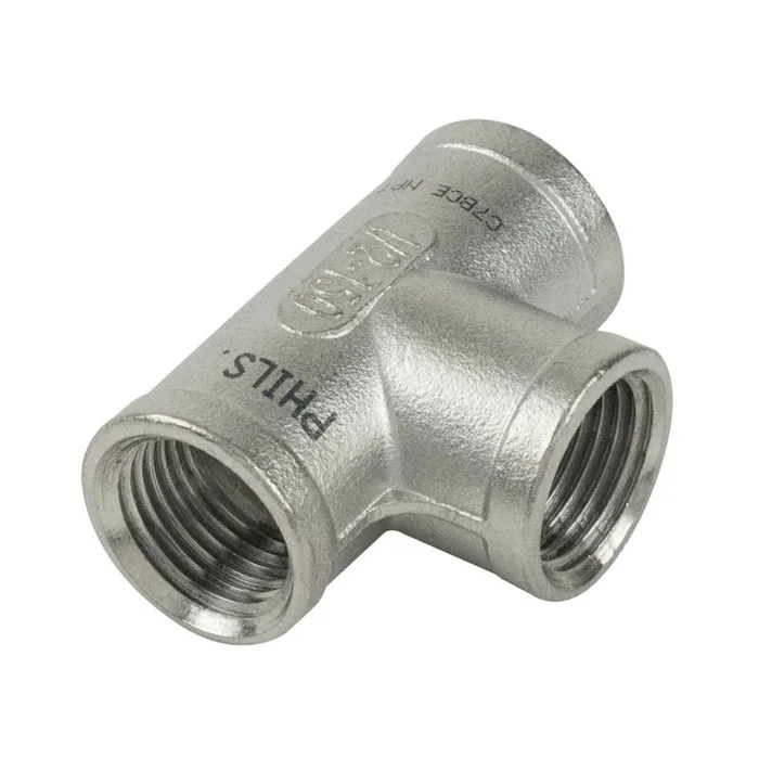 BK Products Proline 3/4 in. FIP X 3/4 in. D FIP 3/4 in. D FIP Stainless Steel 4 in. L Tee