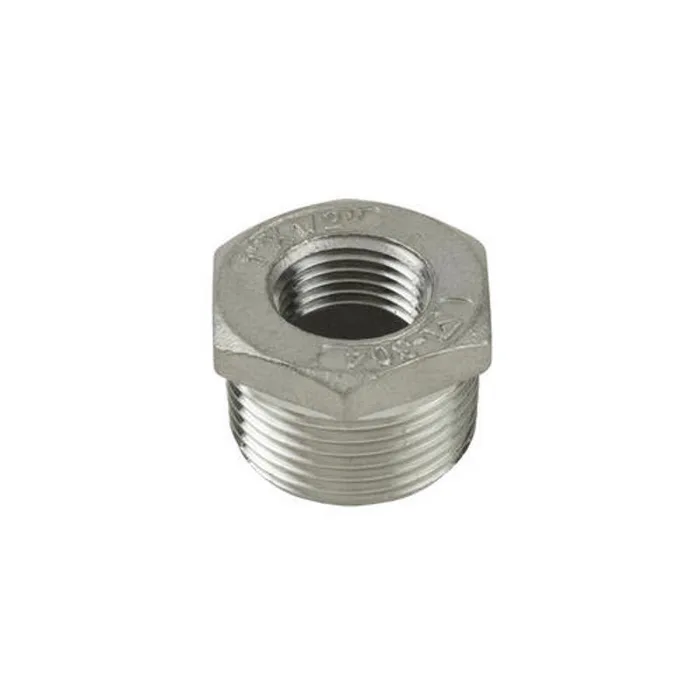 BK Products Proline 3/4 in. MIP in. X 3/8 in. D FIP Stainless Steel 4 in. L Adapter Bushing