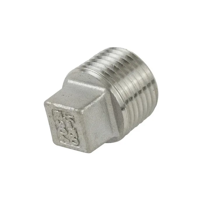 BK Products Proline 1/2 in. MIP in. Stainless Steel 0.83 in. L Plug