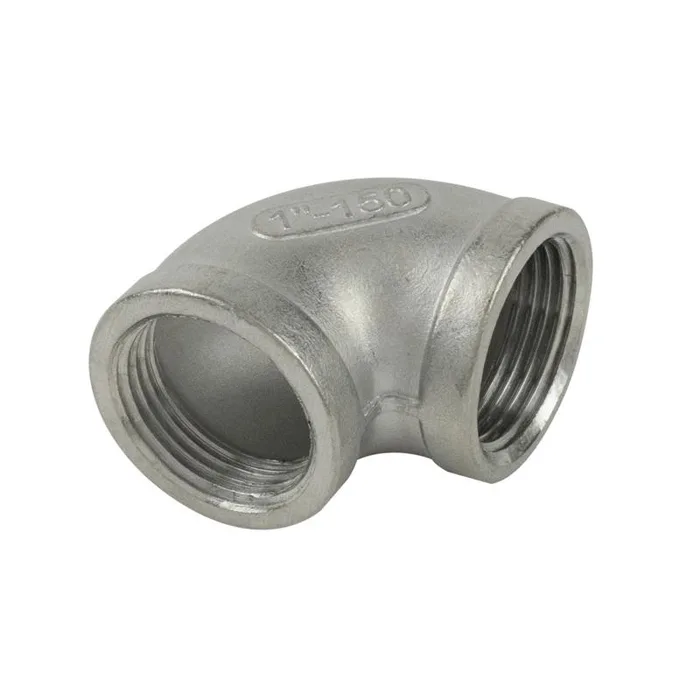 BK Products Proline 1-1/2 in. FIP in. X 1-1/2 in. D FIP Stainless Steel 90 Degree Elbow