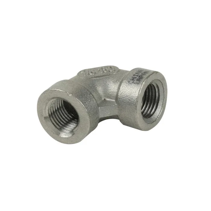 B&K Proline 1/2 in. FIP X 1/2 in. D FIP Stainless Steel 90 Degree Elbow