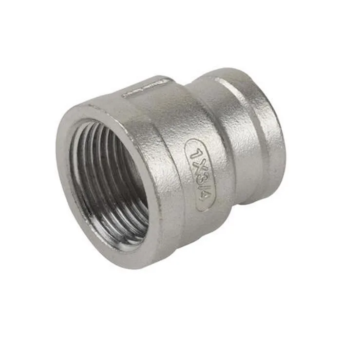 BK Products Proline 3/4 in. FIP in. X 1/2 in. D FIP Stainless Steel Reducing Coupling