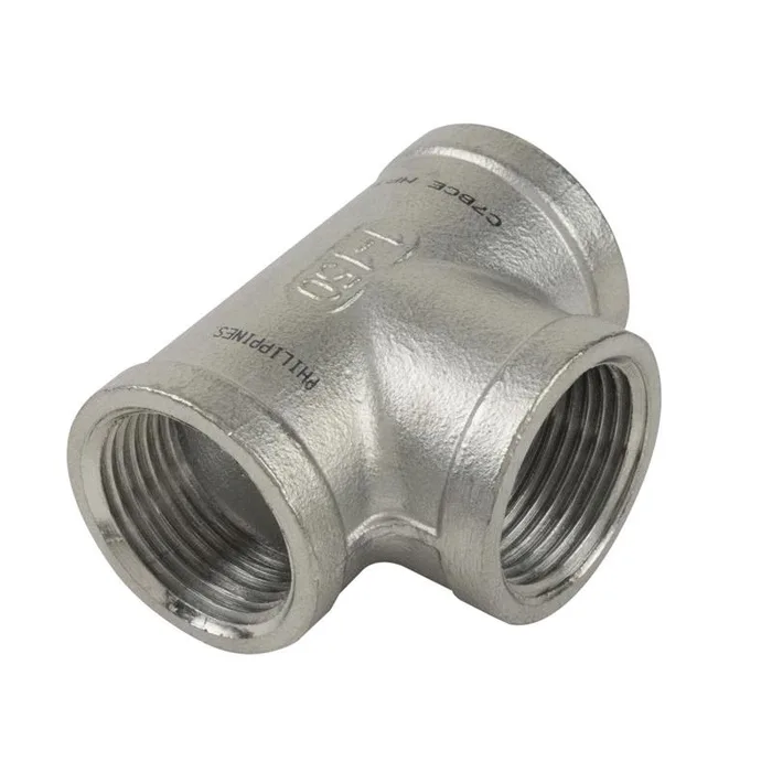 B&K Proline 1 in. FIP X 1 in. D FIP 1 in. D FIP Stainless Steel Tee