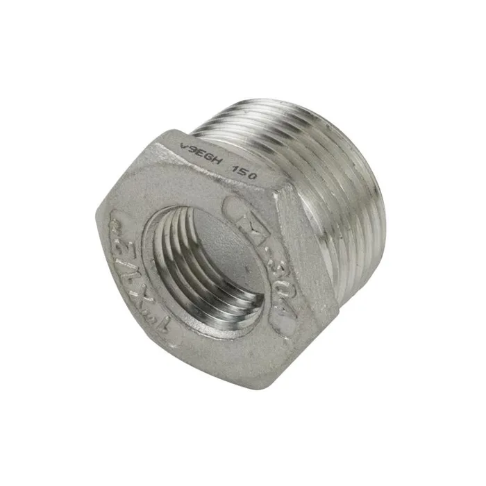 B&K Proline 1/4 in. FIP X 1/8 in. D FIP Stainless Steel Adapter Bushing