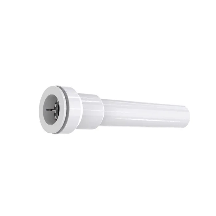 Keeney Insta Plumb 1-1/4 in. D X 8 in. L Plastic Extension Tube