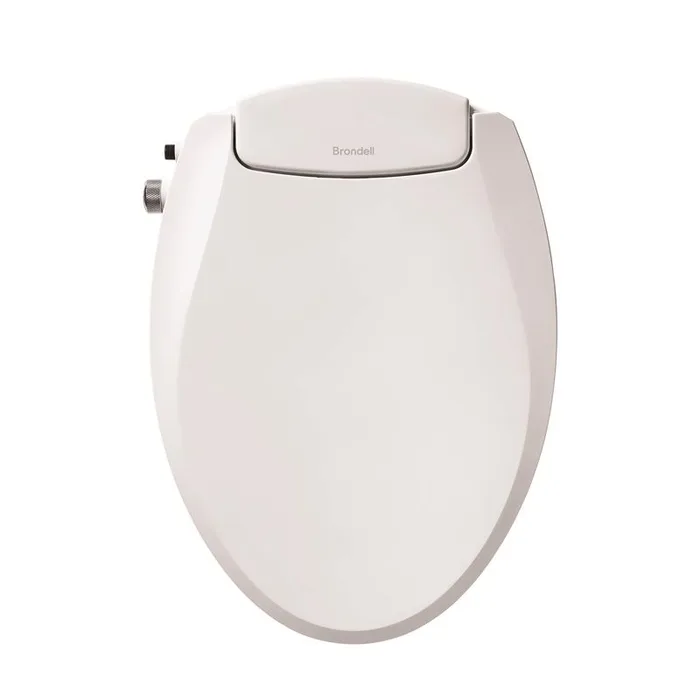 Brondell Swash Ecoseat 0 gal White Elongated Bidet Toilet Seat