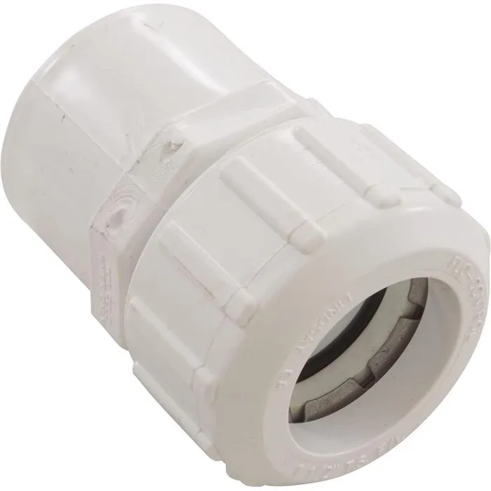 NDS Flo Lock 1 in. Compression in. X 3/4 in. D FPT PVC Adapter