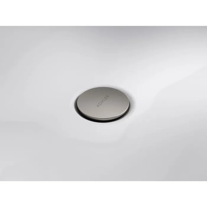 Kohler 1-1/4 in. D Brushed Nickel Plastic Pop-Up Drain