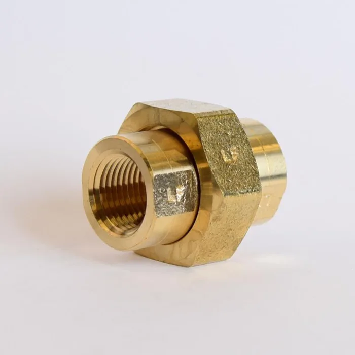 ATC 1/2 in. FPT X 1/2 in. D FPT Yellow Brass Union (Pack of 5)