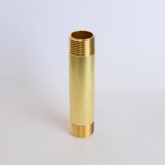 ATC 3/4 in. MPT X 3/4 in. D MPT Yellow Brass Nipple 4-1/2 in. L (Pack of 5)