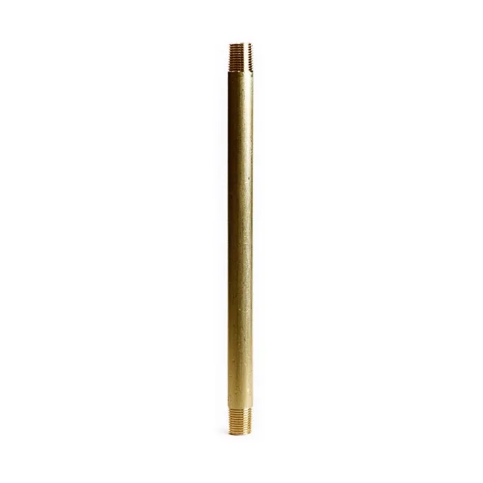ATC 1/8 in. MPT X 1/8 in. D MPT Yellow Brass Nipple 6 in. L (Pack of 5)