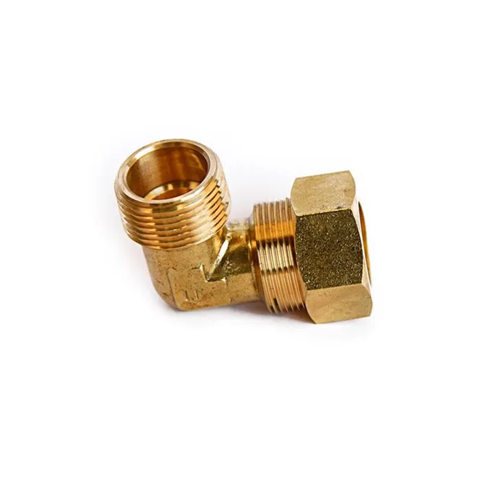ATC 7/8 in. Compression X 3/4 in. D MPT Brass 90 Degree Street Elbow (Pack of 5)