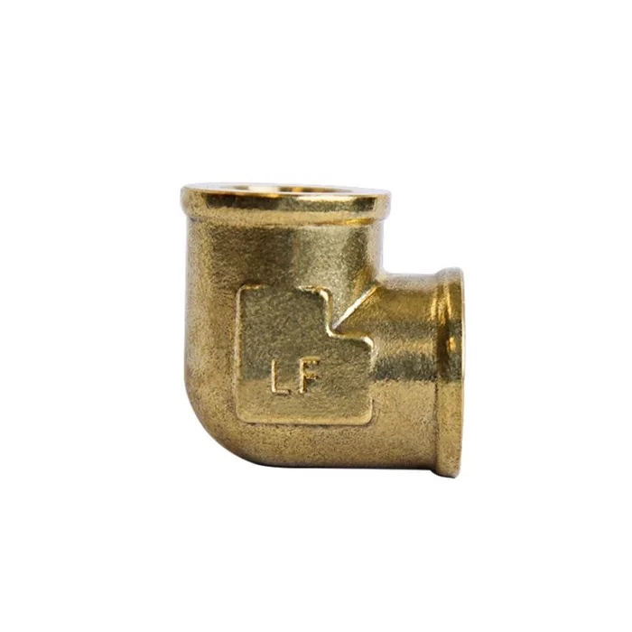 ATC 3/8 in. FPT X 1/4 in. D FPT Brass 90 Degree Elbow (Pack of 5)