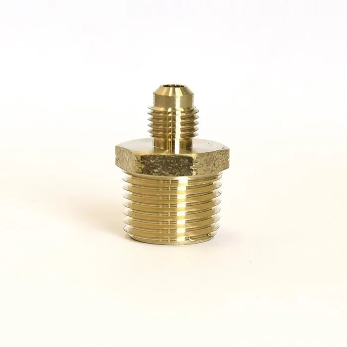 ATC 1/4 in. Flare X 1/2 in. D MPT Brass Adapter (Pack of 5)