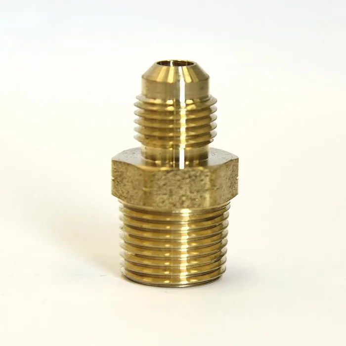 ATC 5/16 in. Flare X 3/8 in. D MPT Brass Adapter (Pack of 5)