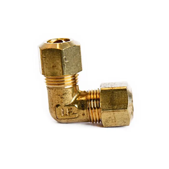ATC 5/16 in. Compression X 5/16 in. D Compression Brass 90 Degree Elbow (Pack of 5)