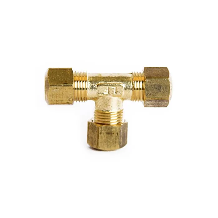 ATC 5/16 in. Compression X 5/16 in. D Compression Brass Tee (Pack of 5)