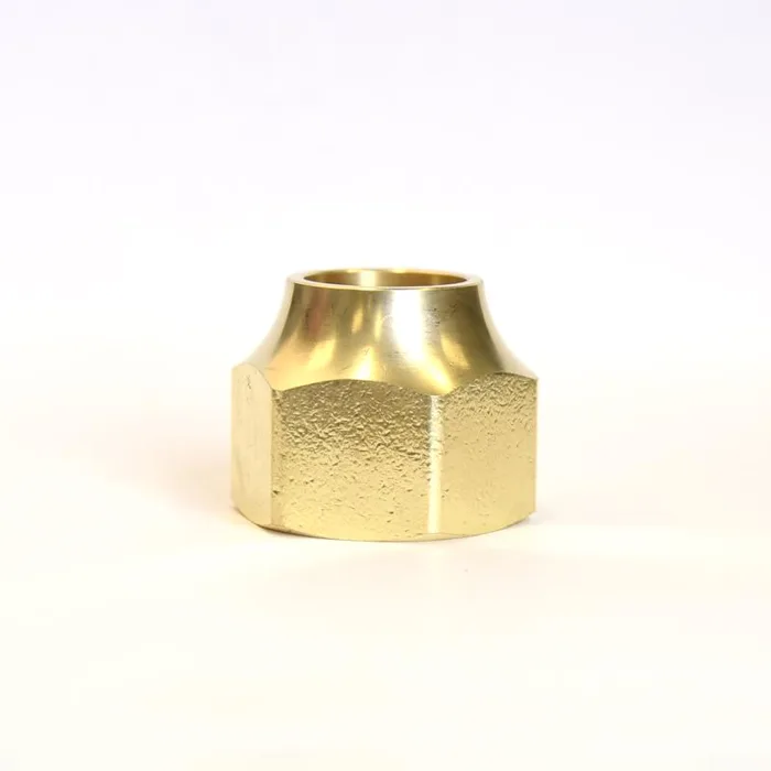 ATC 7/8 in. Flare Yellow Brass Nut