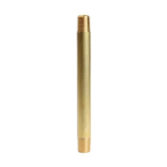 ATC 1/8 in. MPT X 1/8 in. D MPT Yellow Brass Nipple 4 in. L (Pack of 5)