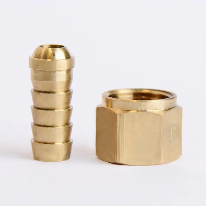 ATC Brass 3/8 in. D X 3/8 in. D Adapter (Pack of 5)