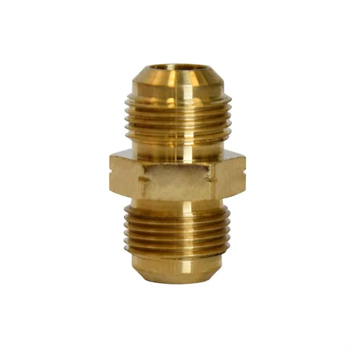 ATC 3/8 in. Flare X 3/8 in. D Flare Brass Space Heater Union (Pack of 5)