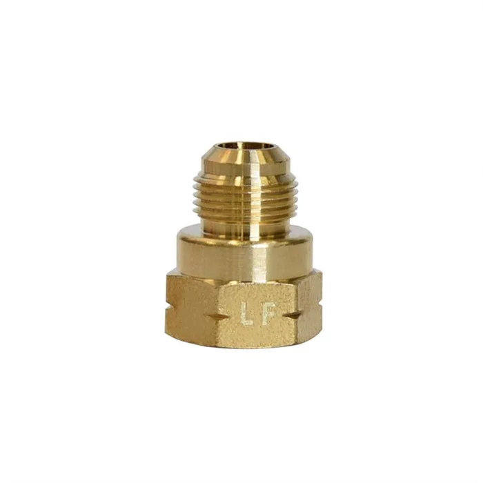 ATC 3/8 in. Flare X 3/8 in. D FIP Brass Adapter (Pack of 5)