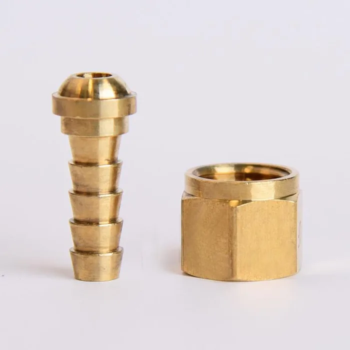 ATC Brass 1/4 in. D X 1/4 in. D Adapter (Pack of 5)