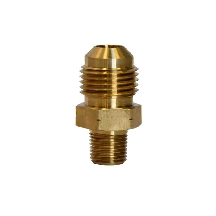 ATC 3/8 in. Flare X 1/8 in. D Male Brass Adapter (Pack of 5)