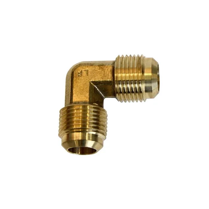 ATC 5/8 in. Flare X 5/8 in. D Flare Brass 90 Degree Elbow (Pack of 5)