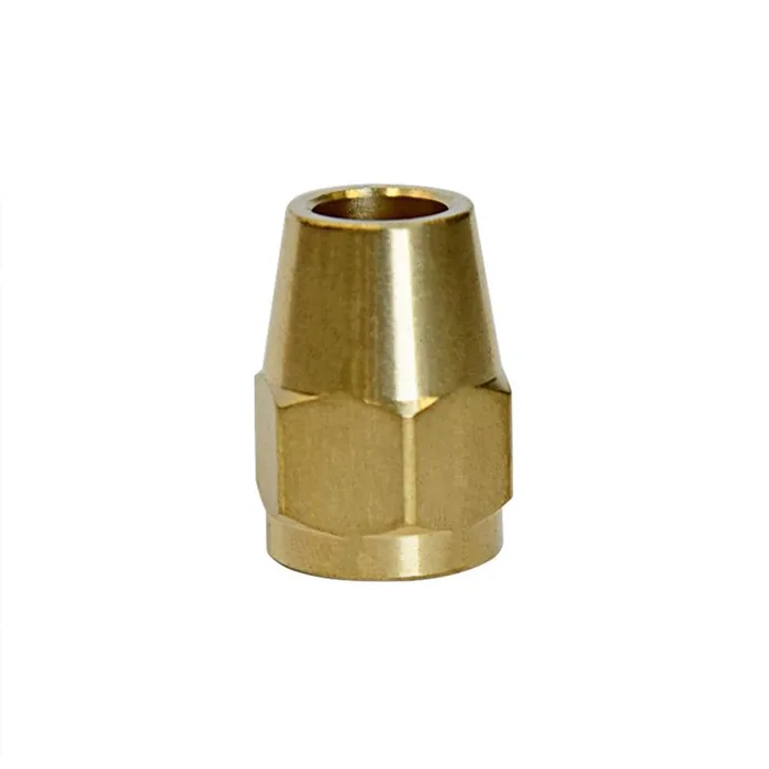 ATC 5/16 in. Flare Yellow Brass Nut (Pack of 5)