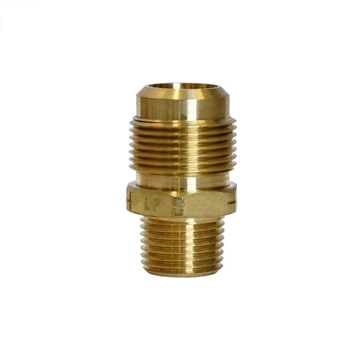 ATC 3/4 in. Flare X 1/2 in. D MPT Brass Adapter (Pack of 5)