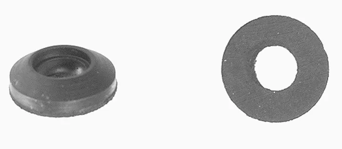Danco 1/4 in. D Rubber Washer 1 pk (Pack of 5)