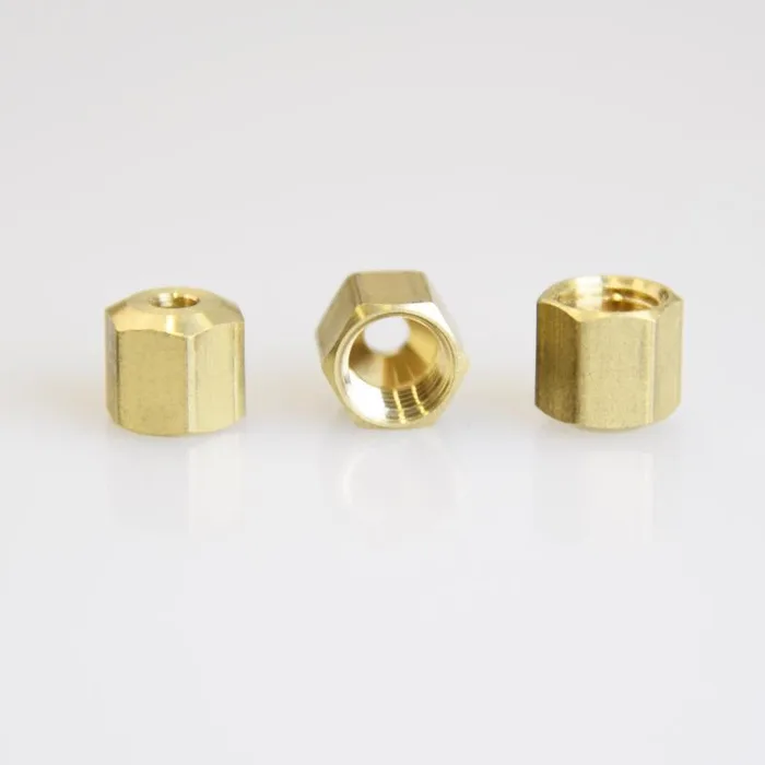 ATC Compression Nut 1/8 in. Yellow Brass 3 pc