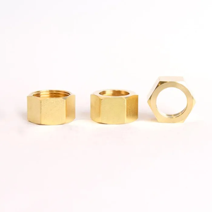 ATC 5/8 in. Compression X 5/8 in. D Compression Brass Nut (Pack of 5)