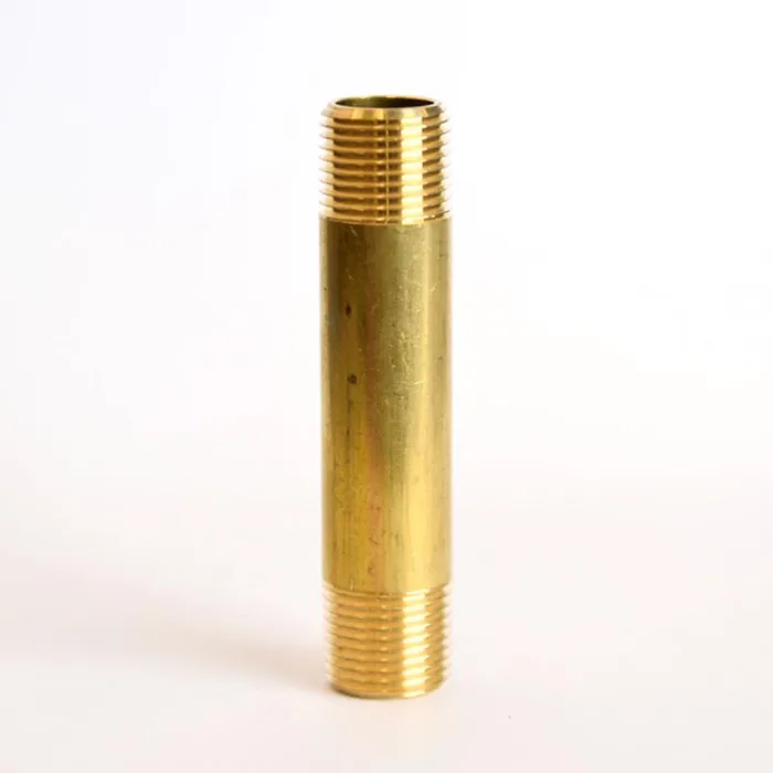 ATC 3/8 in. MPT X 3/8 in. D MPT Yellow Brass Nipple 3 in. L (Pack of 5)