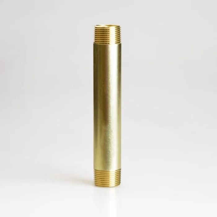 ATC 3/4 in. MPT X 3/4 in. D MPT Yellow Brass Nipple 6 in. L