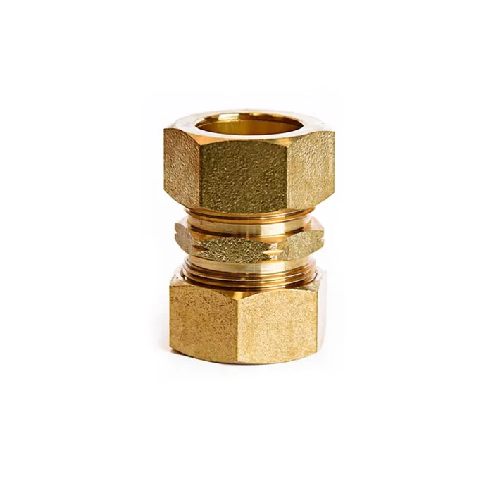 ATC 7/8 in. Compression X 7/8 in. D Compression Yellow Brass Union (Pack of 5)