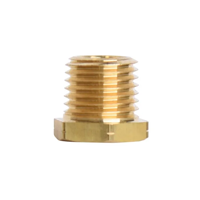 ATC 1/4 in. MPT X 1/8 in. D FPT Brass Hex Bushing (Pack of 5)