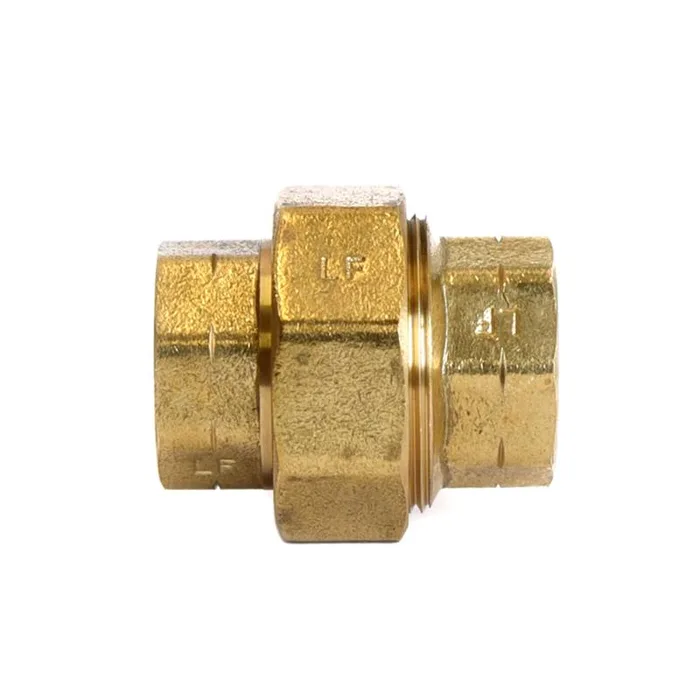 ATC 3/4 in. FPT X 3/4 in. D FPT Yellow Brass Union (Pack of 5)