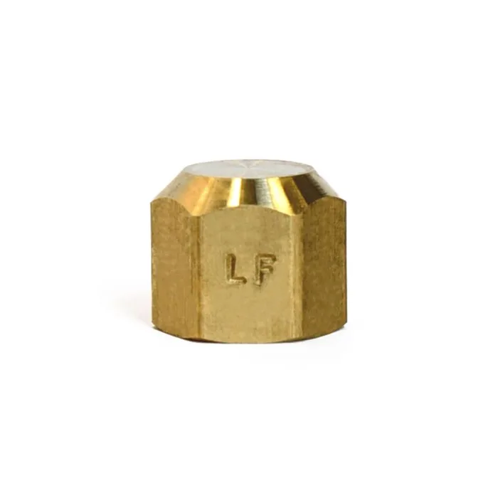 ATC 3/8 in. Flare Brass Cap (Pack of 5)