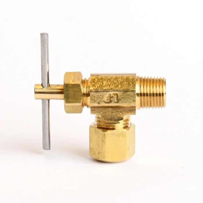 ATC 1/4 in. 1/8 in. Brass Needle Valve (Pack of 5)