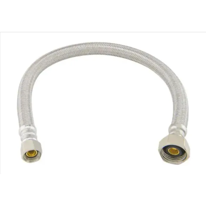 BrassCraft Speedi Plumb Plus 3/8 in. FIP pc X 1/2 in. D FIP 16 in. Polymer Faucet Supply Line