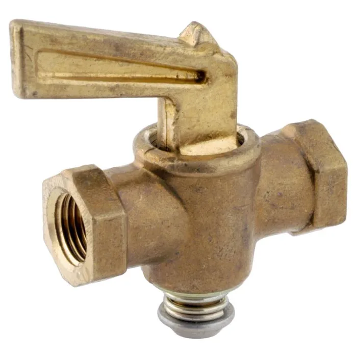 Anderson Metals 1/8 in. FIP in. X 1/8 in. D FIP Brass Pipe Valve (Pack of 5)